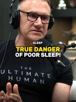 A post by @breckabites on TikTok caption: The true dangers from poor sleep! #health #advice #garybrecka 