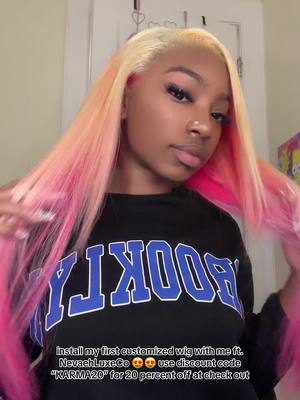 A post by @karmaadabratt on TikTok caption: this hair is so teaaa felt like a real life monster high doll 😂😍😍 go shop nevaehluxeco on IG #blowthisup #fyp #karmaadabratt #dmv #fypシ゚viral #drafts 