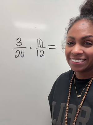 A post by @the_mrskelly on TikTok caption: Cross simplify #mathtime #mrskellymath #mathtips #math 