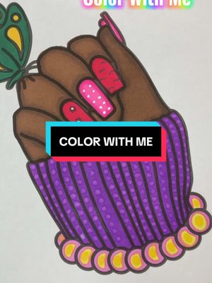 A post by @couponfran on TikTok caption: #creatorsearchinsights Color with me. This is a good coloring book recommendation #coloringbook #coloring #colortok #colorwithme 