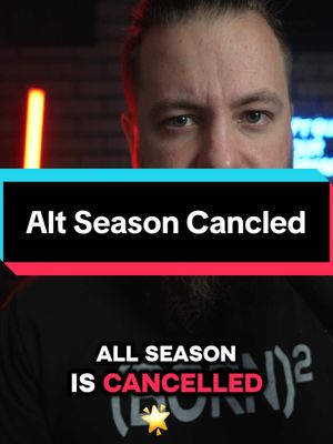 A post by @yaboyskey on TikTok caption: Alt coin season is canceled. At least that’s what every influencer will have you believe #crypto #alts #altcoins #crypto #btc #bitcoin #charts #ta #yaboyskey #fyp #foryou #foryoupage 