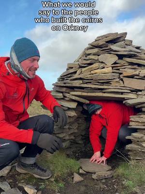 A post by @scotlandswild on TikTok caption: I like that boulder...that is a nice boulder 🪨🏴󠁧󠁢󠁳󠁣󠁴󠁿 #Scotland #orkney #cairns #history