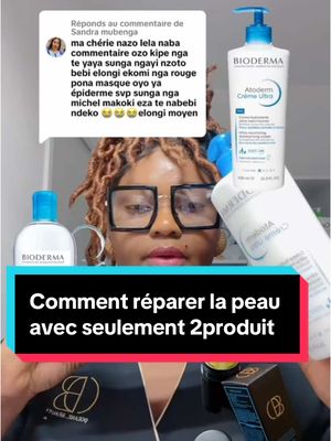 A post by @miichaelob on TikTok caption: Comment repérer la peau avec  seulement deux produits 