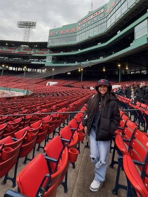 A post by @yvetteolazar on TikTok caption: You can’t go to Boston without going to fenway, right? ⚾️🏟️🧦#creatorsearchinsights #boston #daughter #MomsofTikTok #fyp #fy #bostontiktok #fenway #fenwaypark 