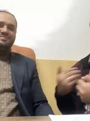 A post by @adeeb_almansouri on TikTok caption: لقاء مع الاستاذ مجيب الربيعي  شركة الربيعي  للهجرة