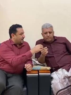 A post by @adeeb_almansouri on TikTok caption: لقاء خاص مع الدكتور رشاد قاسم