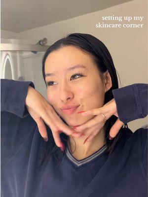 A post by @guacamolly.com on TikTok caption: #CeraVePartner: cuz what would I do without my @CeraVe skincare corner!!!