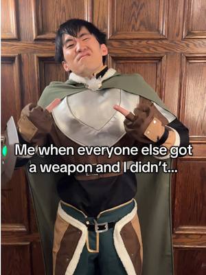 A post by @azndevil on TikTok caption: Like fr 😒#fyp #shieldhero #naofumi #cosplay #thanos #squidgames2 #230 