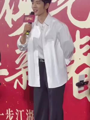 A post by @maylinda855 on TikTok caption: #เซียวจ้าน Roadshow กวางโจว่า #XiaoZhan   #มังกรหยกเซียวจ้าน2025 #มังกรหยกจอมยุทธ์ผู้ยิ่งใหญ่ #LegendsOfTheCondorHeroes