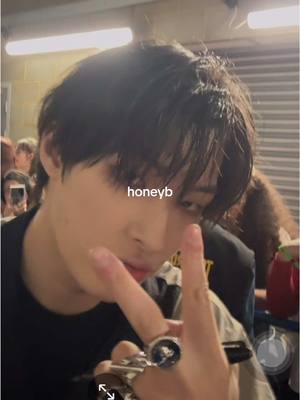 A post by @honeybeeee00 on TikTok caption: i got attacked by bbyongming HAHA #mingi #민기 #ateezinlondon #ateez #fyp #에이티즈 