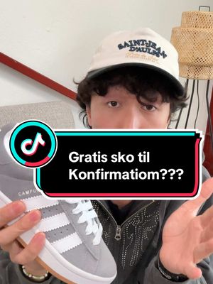 A post by @sneakerzone.dk on TikTok caption: Gratis sko til Konfirmation 😍 Har din klasse deltaget endnu? #SneakerzoneDVS