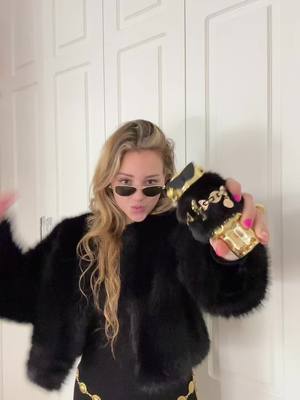 A post by @anitarqp on TikTok caption: The most glamorous scent of the season is here. ✨ @rabanne #OSHINE#BORNTOSHINENNE #FAKEFUR #RABANNEPARFUMS #AD #ad 