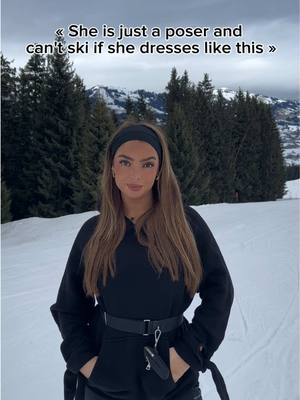 A post by @giuliaduranmelis on TikTok caption: #ski #gstaad 