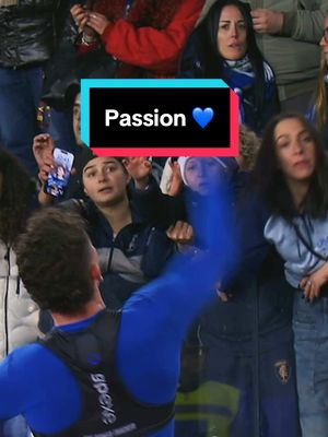 A post by @empolifootballclub on TikTok caption: 💙 Passion  #Empolifc #EmpoliBologna #SerieA #tiktokcalcio #tiktokfootball #esposito 