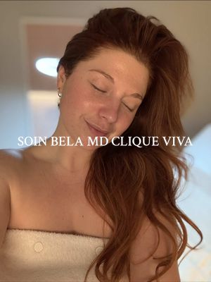 A post by @sarah_lauzon on TikTok caption: Viens avec moi découvrir le soin Bella MD à la clinique Viva ✨ @viva.cliniques Un traitement de luxe qui nettoie et exfolie en profondeur pour une peau éclatante et des produits encore plus efficaces! #BellaMD #GlowUp #SkincareLuxe *soin offert