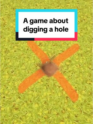 A post by @cozyteagames on TikTok caption: This has to be one of the weirdest games I’ve come across that I will also definitely be playing day 1 (Game: A Game About Digging A 🕳️) #steamgames #fungame #indiegames #cozygames #GamingOnTikTok #WhatToPlay #cozygamer 