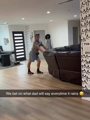 A post by @cherdleys5 on TikTok caption: Dads always be doing the same thang fr