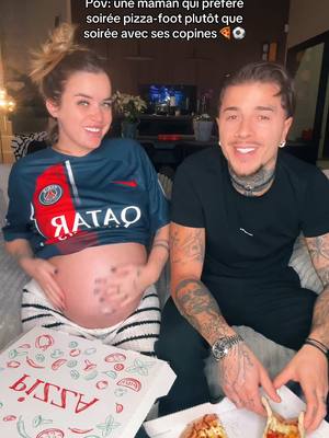 A post by @yannsofficiel on TikTok caption: Faut pas qu’elle accouche pendant le match ⚽️🤰