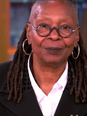 A post by @theviewabc on TikTok caption: “Without that ‘wokeness,’ you might not have that job.” #WhoopiGoldberg reacts to White House press secretary #KarolineLeavitt’s first briefing. #TheView