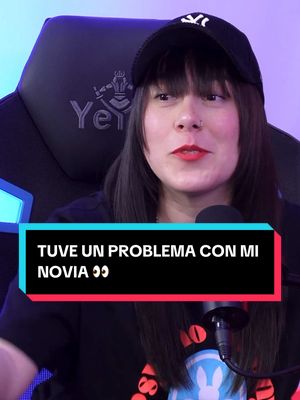 A post by @enbuenpedo on TikTok caption: Ep 103| Tuve un problema con mi novia 😔 #podcast 