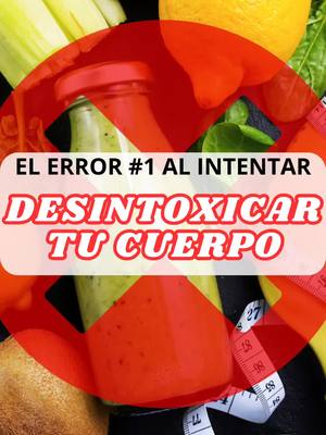 A post by @natucoach on TikTok caption: ⚠️ ¡SI HACES ESTO, TU DETOX NO FUNCIONA! Estás haciendo detox y NO ves resultados… probablemente estés cometiendo este error. Guarda este video y toca el enlace en mi perfil para acceder a la guía gratuita. 💚🔥 ❌🍃 ¡Compártelo con quien necesite saberlo!