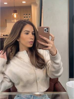 A post by @glambyroxyyy on TikTok caption: So is having more fun blondes or brunettes?  Come with me to get my hair done!  #blondeorbrunette #hair #hairtok #hairstyle #haircut #balayage 