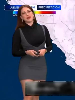 A post by @juanram239 on TikTok caption: Norma García @normagarcial7 #lachicadelclima #telediario #multimediostv #chicadelclima #normagarcia #bellezademujer #parati #pronosticodeltiempo