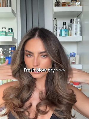 A post by @leahjtaylor on TikTok caption: Life with a fresh blow dry is perfect ✨ @Color Wow UK @Beauty Works 