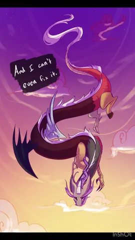 A post by @thatonecalledfluffii on TikTok caption: Part 9: Discord is filled with regret. . . . . #mlpinfection #mlp #mlpinfectionau #mlpanimation 