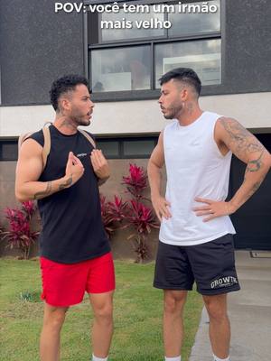 A post by @euwillou on TikTok caption: Pra que inimigos quando se tem um irmão 😂 