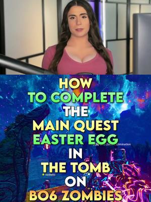 A post by @zeff_gaming on TikTok caption: Here's How To Do the Main Quest Easter Egg on the New Map called The Tomb in Call of Duty Black Ops 6 Zombies Season 2 is an Easy Guide Tutorial that includes the Ice Staff Wonder Weapon and Tips to Beat the Boss Fight @callofduty #BlackOps6Zombies #BO6Zombies #CallofDuty #Gaming #CODZombies