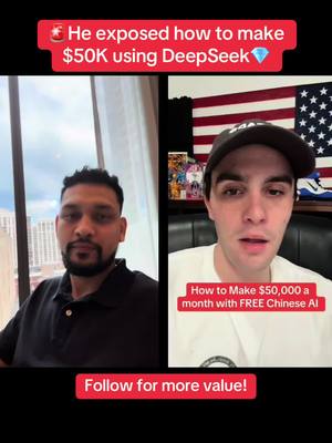 A post by @consistentfinancetips on TikTok caption: DeepSeek Hack! How to make money. Whole sale real estate! #moneysavingtips #financetips #moneyhacks #personalfinance #moneytok #realestate #wholesalerealestate 