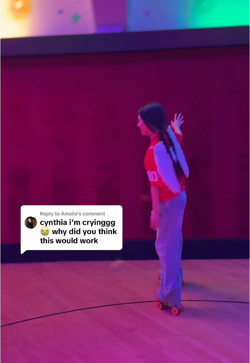 A post by @cynxchoi on TikTok caption: Replying to @Amelia my second attempt was worse😭😭😭😭