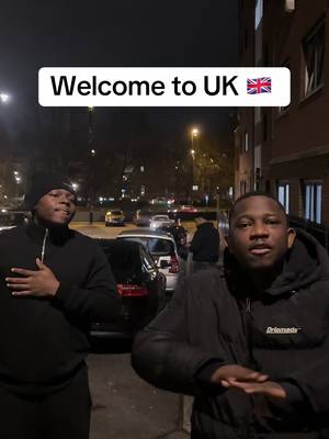 A post by @tellaboyy on TikTok caption: This one is serious, welcome to uk 🇬🇧bro @@Adenz 