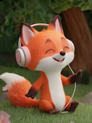 A post by @funny.funny.tv on TikTok caption: Funny fox dancing with the Macarena song #kids #macarena #funnyfunnytv #macarenachallenge #macarenadance #funnykids #funnydance #fox #cutefox #foxdance #cartoon #fyp #foryour #forkids