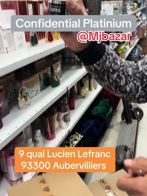 A post by @mjbazar93 on TikTok caption: On vous attend avec impatience chez MJ BAZAR au 9 quai Lucien Lefranc 93300 Aubervilliers #grossiste #grossisteaubervilliers #foryoupage #parfum#pourtoi #collectionprivee #collectionpriveeengros #grossistecollectionprivee #grossisteparfum 