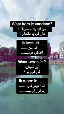 A post by @raymonddillmanalv on TikTok caption: #تعليم_اللغة_الهولندية #للمبتدئين #نتعلم_معاً #كل_يوم_جملة #الشعب_الصيني_ماله_حل😂😂 #اكسبلور #لايك #هولندا #امستردام 