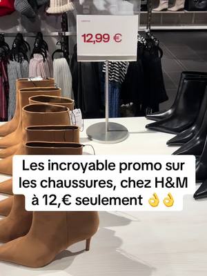 A post by @ on TikTok caption: Incroyable chaussures chez H&M à 12,€ seulement, foncez   #bonplan #LifeHack #hm #pourtoi #arrivage #pourtoi #petitprix #fpyシ #france #fouryou 