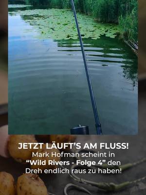 A post by @twelve_ft on TikTok caption: Jetzt läuft‘s am Fluss! #twelveft #fluss #läuft #session #karpfenangeln 