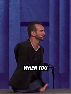 A post by @limbless.preacher on TikTok caption: When we submit ourselves to God he will take our lives and transform them into something miraculous. #nickvujicic #fyp #disability #hope #motivation