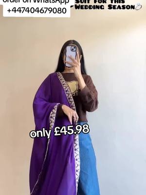 A post by @toni_collection on TikTok caption: +447404679080 order on WhatsApp #suitlife #fashionlady #pakistanidresses #ladiesclothes #style #pakistanisuit #punjabisuit #pakistanifashion #boutiqueclothing #ladiesclothes 