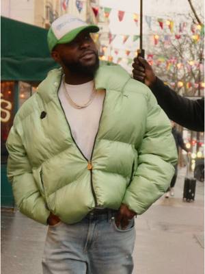 A post by @davido on TikTok caption: Je t’aime Paris 🇫🇷 PFW2025IVE