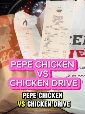 A post by @chojibarbu on TikTok caption: @ChickenDrive93  VS Pepe Chicken ‼️‼️.                                 #mukbang #food #degustation #chicken #eat 