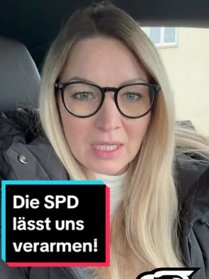 A post by @deutschland.kurier on TikTok caption: „Die SPD treibt die Menschen in die Armut!“ | Juliane Waehler