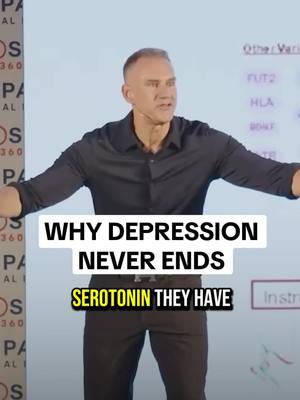 A post by @brecka.clip on TikTok caption: If depression = low serotonin, why are we only rationing it instead of raising it? SSRIs don’t fix the root cause—they just manage symptoms. #depression #MentalHealth #mentalillness #serotonin #healthtok #garybrecka #fyp