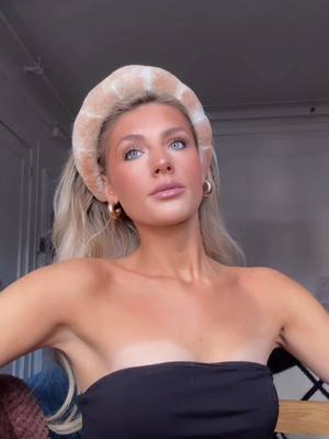 A post by @emmalygrace11 on TikTok caption: I have a spray tan in this hence to why everything looks extra bronzey 🤎 #grwm #makeuptutorial 