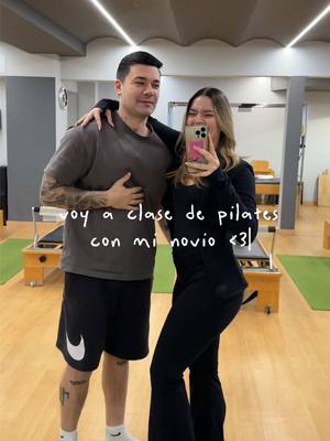 A post by @andreiflu on TikTok caption: Primera y tal vez última clase de pilates de mi novio <3 @Paaupereez #pilates  