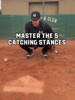 A post by @legends_baseball on TikTok caption: Master these five stances to become a quality catcher!  #baseball #littleleague #littleleaguebaseball #catcher #coach #training #baseballseason #legendsbaseball #coaching