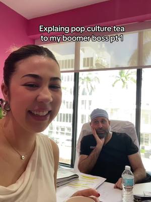 A post by @itssalexalvarez on TikTok caption: He loves the tea #alabamabarker #bhadbhabie 