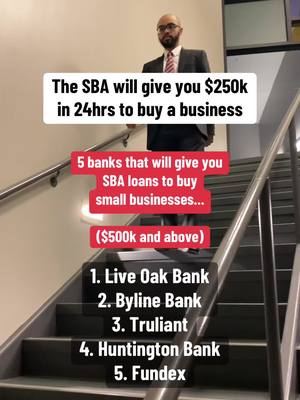 A post by @logicalsolutions on TikTok caption: The SBA will give you $250k in 24hrs to buy a business! #businesscredit #businessfunding #foryou #fyp #xzybca 